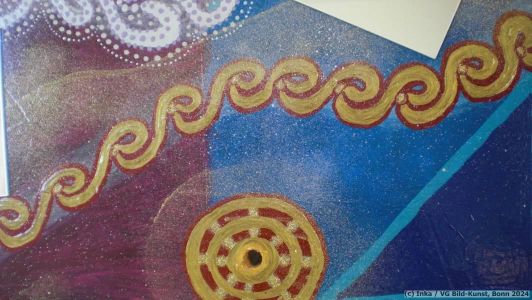 Material collage by Inka