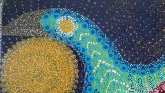 Material collage by Inka