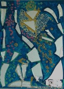Material collage by Inka