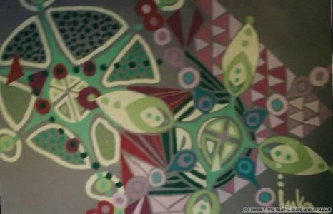 Conceptual pastel painting by Inka