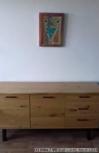 Interior Design with Painting Behind Glass by Inka