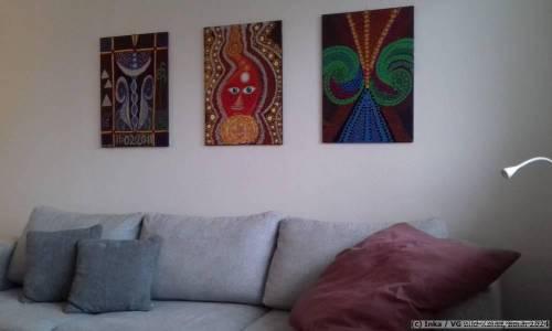 Interior Design with 'Tryptich Linda' by Inka