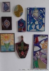 Interior Design with Art Works by Inka