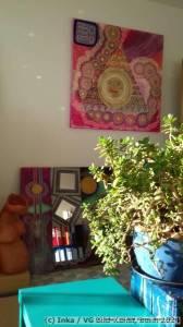 Interior Design with portrait by Inka
