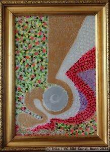Painting behind glass by Inka