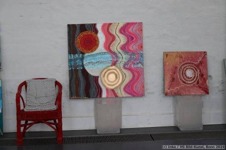 Inka's art at the LebensArt in Putbus on Ruegen
