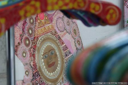 Inka's art at the LebensArt in Putbus on Ruegen