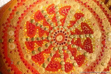 Inka's art at the LebensArt in Putbus on Ruegen