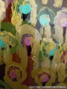 Contemporary painting behind glass by Inka