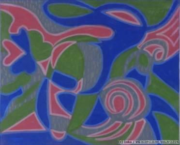 Conceptual pastel painting by Inka